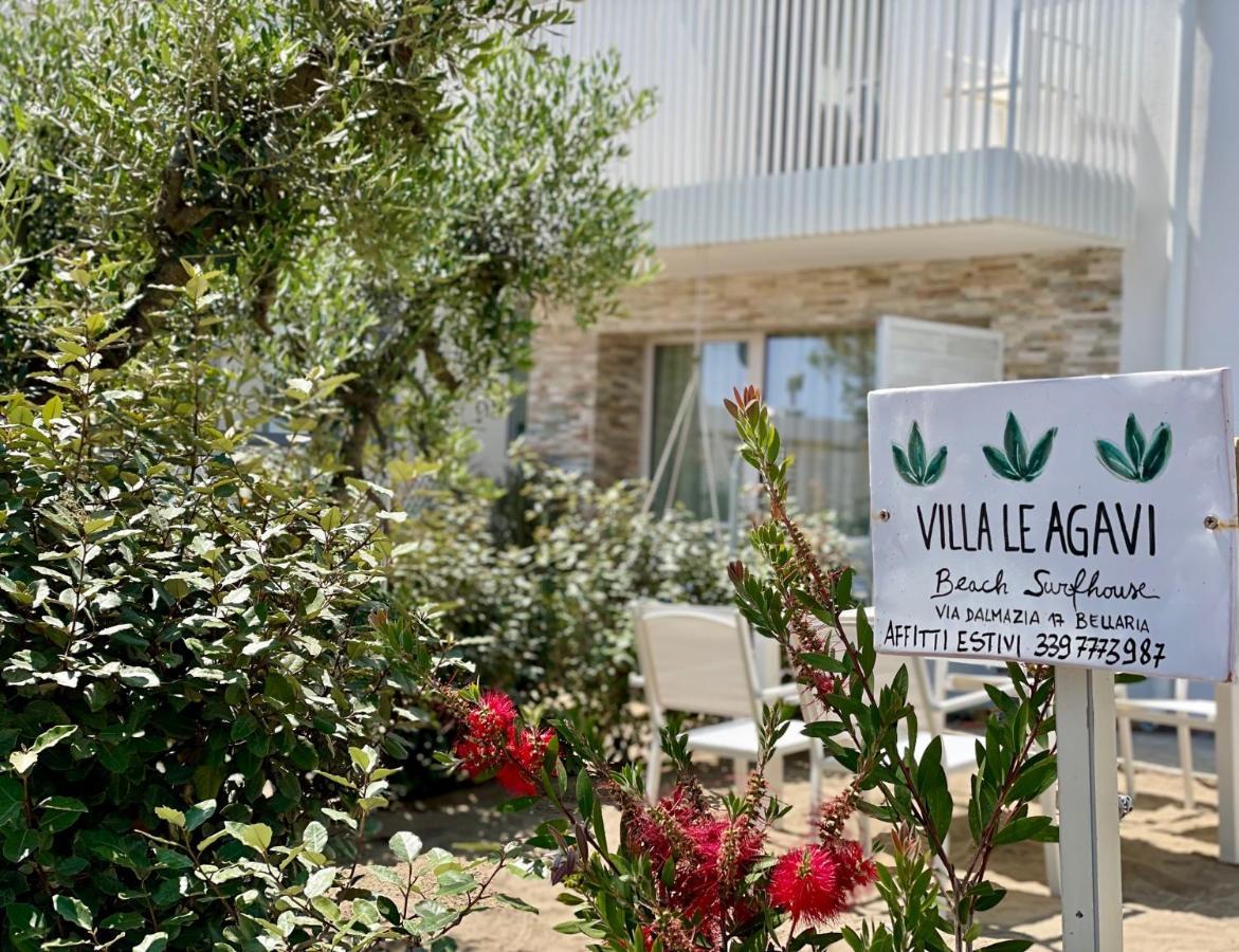 Villa Le Agavi Luxory Beach Surfhouse Bellaria – Igea Marina Kültér fotó